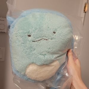 Sumikko Gurashi Tokage Macaron super soft fuzzy shoulder pouch